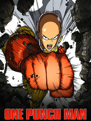 One Punch Man Saitama Punch Poster
