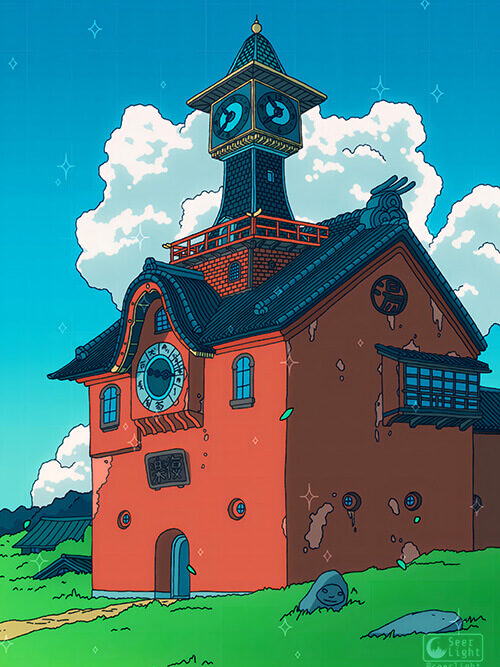 One Summer Day Pop Pastel Poster