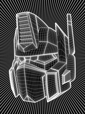 Optimus Prime Semi Profile Transformers Poster