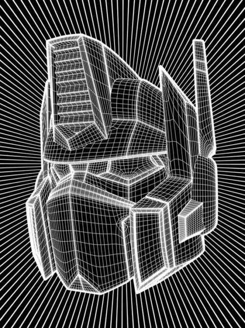 Optimus Prime Semi Profile Transformers Poster