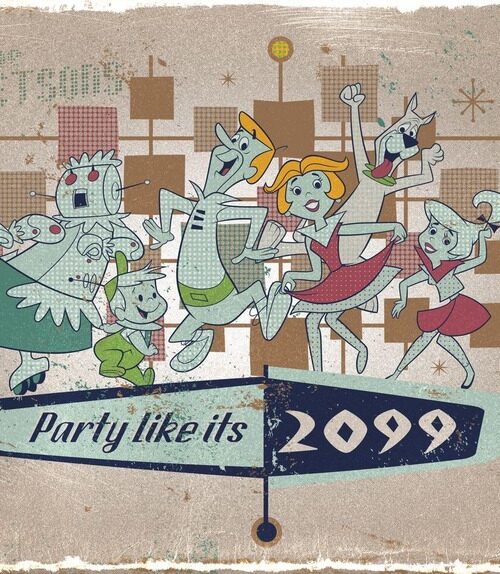 Party Like Its 2099 The Jetsons Poster