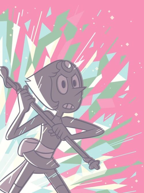 Pearl Crystals Steven Universe Poster