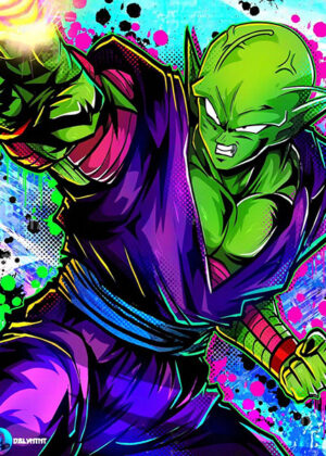 Piccolo Dragon Ball Epic Fanart Art Print Comic Poster