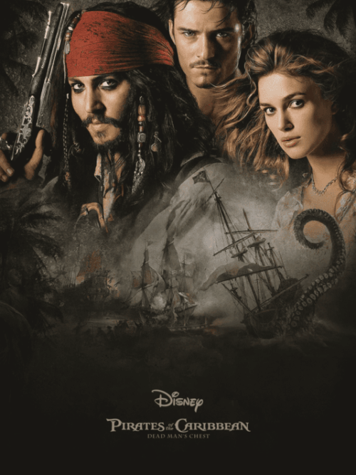Pirates Of The Caribbean Dead Mans Chest 2006 Movie Poster