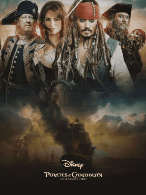 Pirates Of The Caribbean On Stranger Tides 2011 Movie Poster