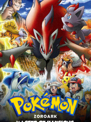 Pokemon Zoroark Master of Illusions 2010 Poster
