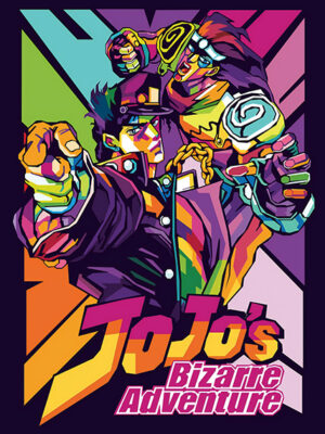 Pop art JoJo's Bizarre Adventure Poster