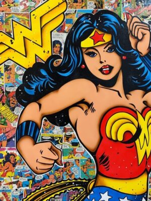 Popart Wonder Woman Poster
