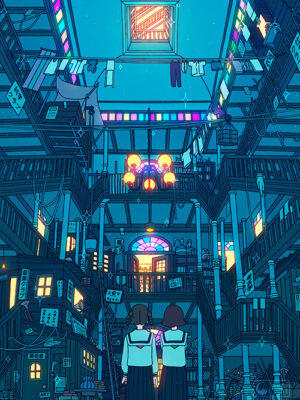 Poppy Hill Pop Pastel Poster