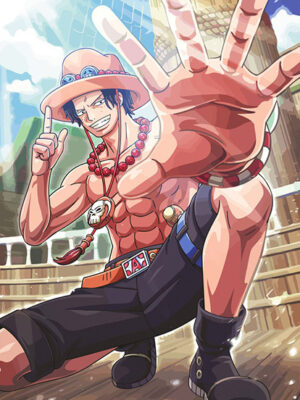 Portugas D Fire Fist Ace One Piece Poster