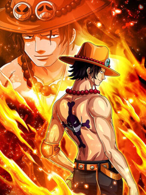 Portugas D Fire Fist Ace One Piece Poster