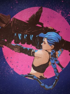 Pow Pow Graffiti Arcane Poster