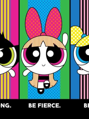 Powerpuff Girls B Fierce Poster
