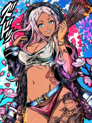 Princess Hibana Fire Force Comic Poster