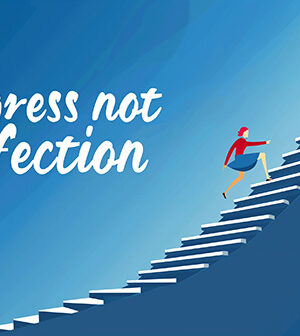 Progress not Perfection Poster