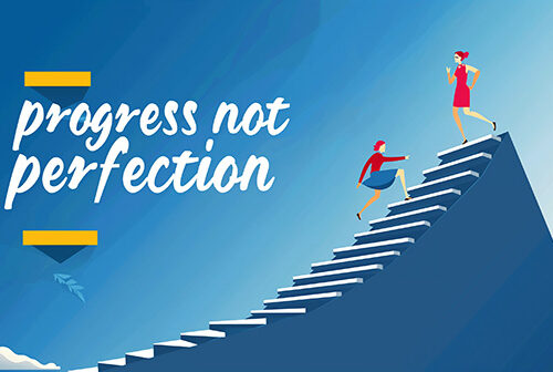 Progress not Perfection Poster