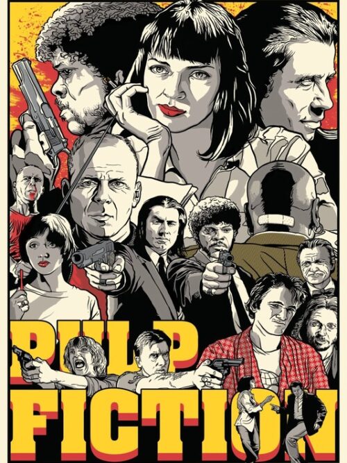 Pulp Fiction 1994 Movie Poster