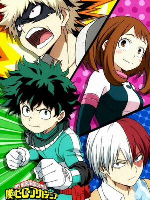Quad My Hero Academia Poster
