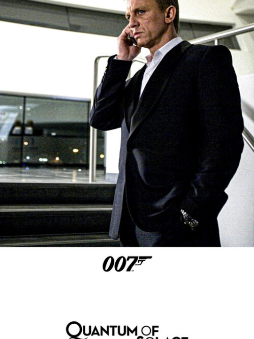 Quantum of Solace (2008) 007 James Bond Movie Poster