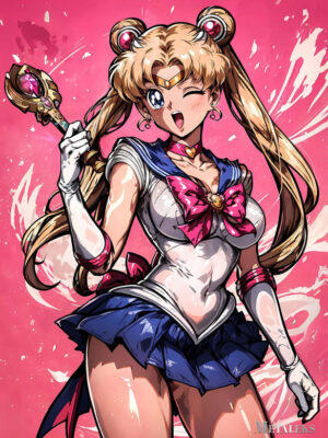 Radiant Sailor Moon Guardian Anime & manga Poster