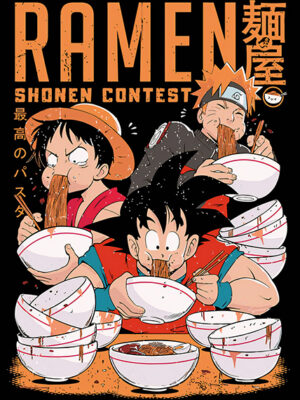 Ramen Shonen Contest Japanese anime Poster