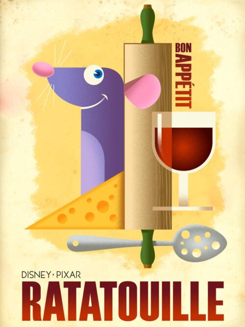 Ratatouille Bon Appetit Poster