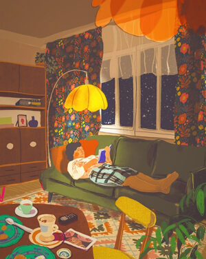 Reading love Poster