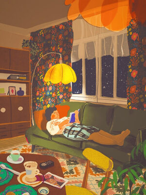 Reading love Poster
