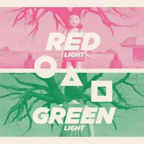 Red Light Green Light Squid Game Poster