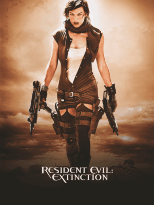 Resident Evil Extinction 2007 Movie Poster