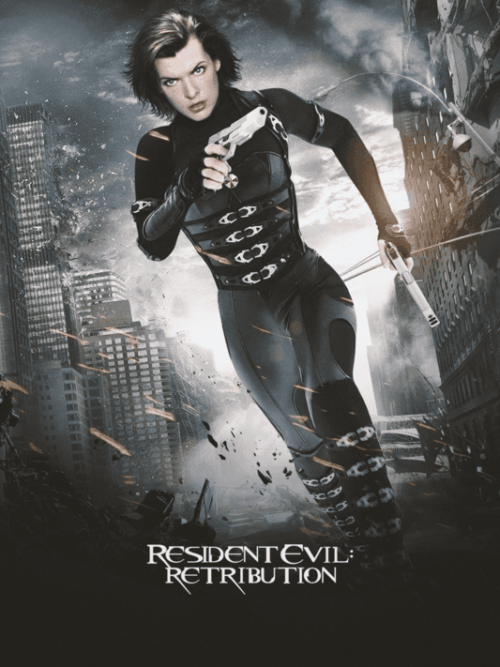 Resident Evil Retribution 2012 Movie Poster