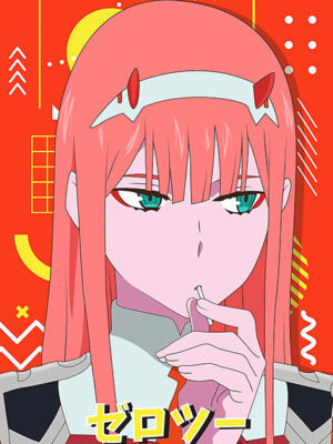Retro 002 anime Poster