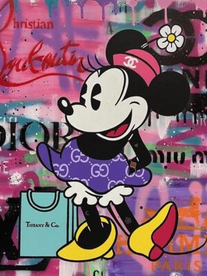Retro Minnie Poster