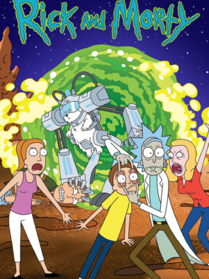 Rick And Morty 2013 TV Show Poster