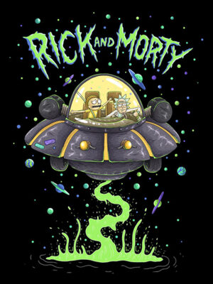 Rick and Morty Minimal Poster