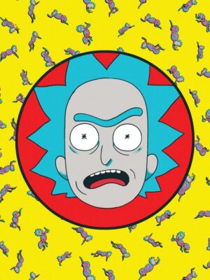 Rick Portrait Rick and Morty Poster
