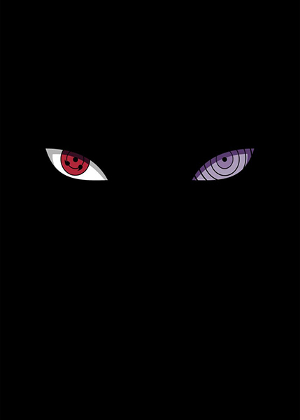 Rinnegan and Sharingan Poster