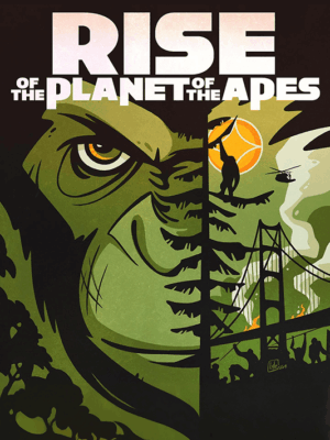 Rise Of the Planet of the Apes 2011 Poster