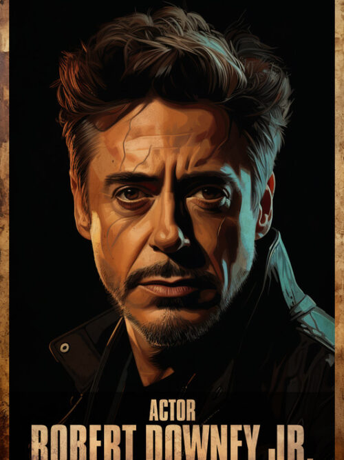 Robert Downey Jr. Acting Poster