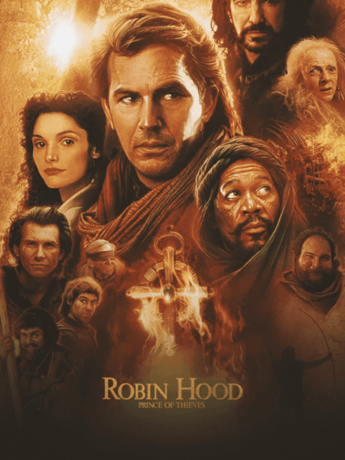 Robin Hood Prince Of Thieves 1991 Movie Poster