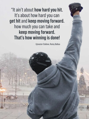 Rocky Balboa Motivational Poster