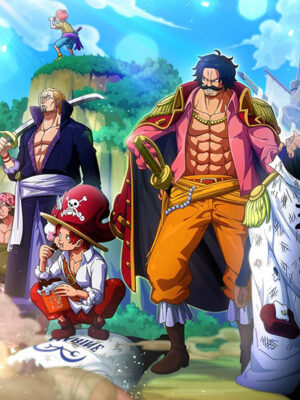 Roger Pirates One Piece Poster