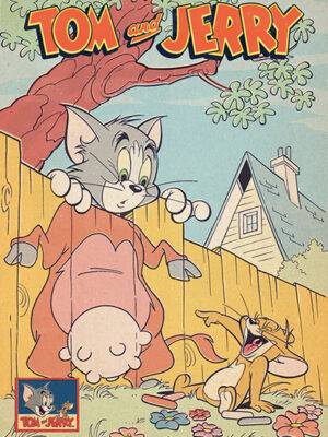 Rough Paint Job Tom and Jerry Poster