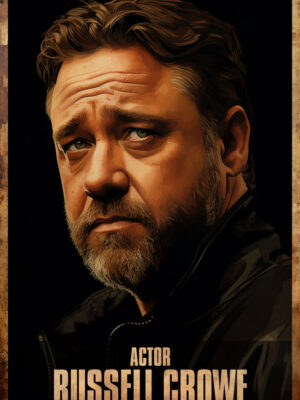 Russell Crowe Acting Poster