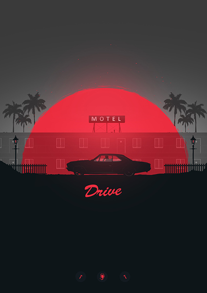 Ryan Gosling Drive movie 2011 Poster
