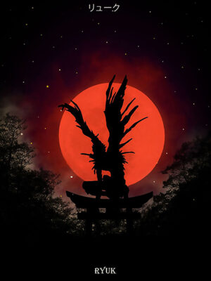 Ryuk Minimal Death Note Poster