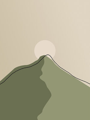 Sage Mountain Poster
