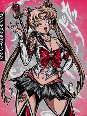 Sailor Moon Comic Poster
