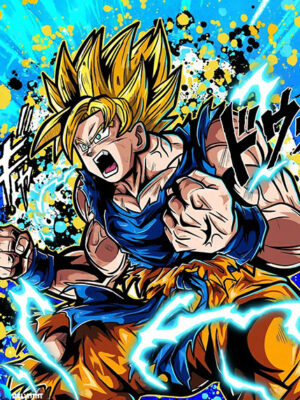 Saiyan Son Goku Dragon Ball Anime Comic Poster