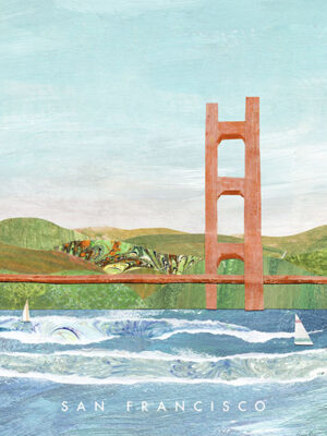San Francisco Minimalist Travel Poster